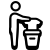 Laundry bag icon