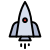 Rocket icon