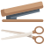 Stapler and scissors icon