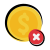 Delete Dollar icon