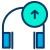 Headphones Upload icon