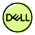 Dell an American multinational company deals in computers and related products and services icon