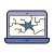 Computer rotto icon