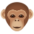 faccia di scimmia icon