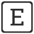 E icon