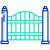 Eingangstor geschlossen icon