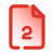 Deux pages icon