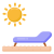 Sunbed icon