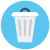 Dustbin icon