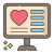 application de rencontres-en-ligne-externe-flaticons-lineal-color-flat-icons-2 icon