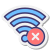 17401 0 73356 Wireless connesso Mobile disattivato icon