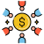 Crowdfunding icon