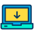 laptop externo-multimídia-kiranshastry-lineal-color-kiranshastry-4 icon
