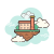 fábrica de ilha flutuante icon