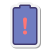 batteria di avvertimento icon