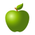 grüner Apfel icon