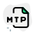 An MTP file is a pattern created by MadTracker an audio tracking program icon