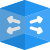 Printing of 3D material shape in outward direction icon