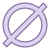 Símbolo nulo icon