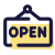 Sinal de aberto icon