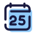 Calendrier 25 icon