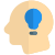 Ideas for higher studies in college research field icon