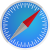 Safari is a graphical web browser developed by Apple icon