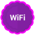 外部 WiFi 标签平面图标 inmotus 设计 icon