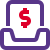 Online money transfer icon