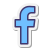 F di Facebook icon