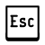 ESC icon