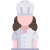 chef woman icon
