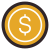 Dollar Coin icon