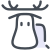 Рождественский олень icon