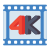 4k Film icon