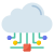 Cloud connection icon