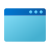 Fenêtre d&#39;application icon