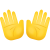 emoji a mani aperte icon