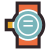 Vista posteriore orologi icon