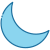 Moon icon