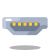 Mini USB A icon