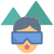 Virtual Reality Glasses icon