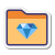 宝石文件夹 icon