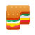 Надкушенный сендвич icon