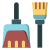 Brush and Dustpan icon