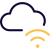 Wireless connection of cloud drive file access icon