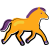 cheval de trot icon