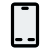 Basic smart phone features with classical button layout icon