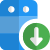 Downloading files from a server to other pc icon