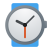 Vista frontal de relógios icon